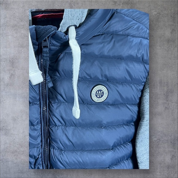 Abercrombie & Fitch All-Season Down Puffer Jacket | Size L - Picture 4 of 7